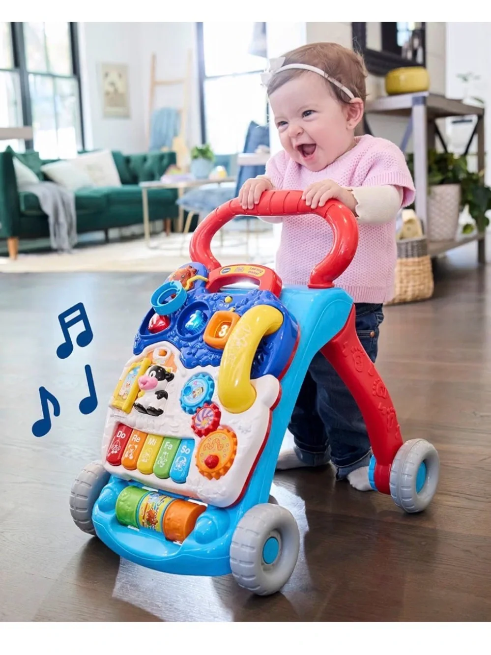 NIB - VTech Sit-to-Stand Learning Walker (Frustration Free Packaging) Blue